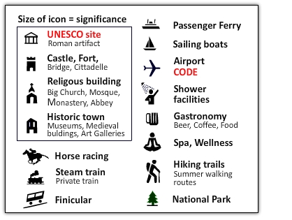 There are many NEW icons included in RailMap 2018 The most significant - photo 5