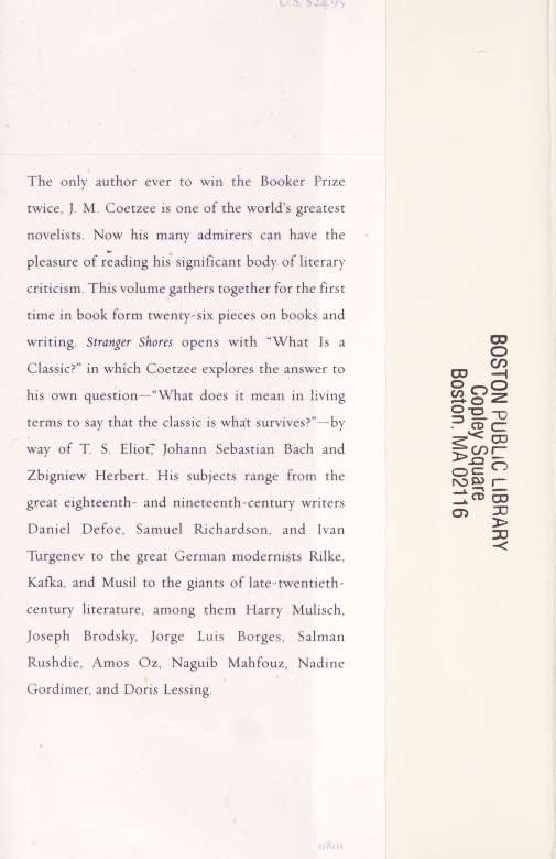 Stranger shores literary essays 1986-1999 - photo 2