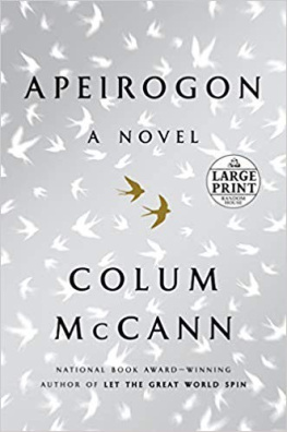 Colum McCann - Apeirogon