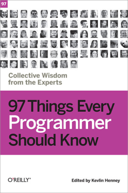 it-ebooks - 97 Things Every Programmer Should Know