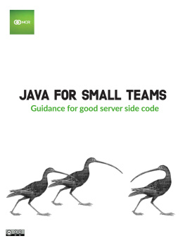 it-ebooks - Java for small teams