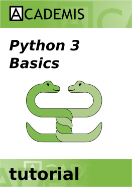 it-ebooks Python 3 Basics Tutorial