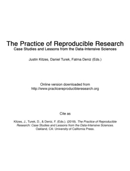 it-ebooks - the practice of reproducible research