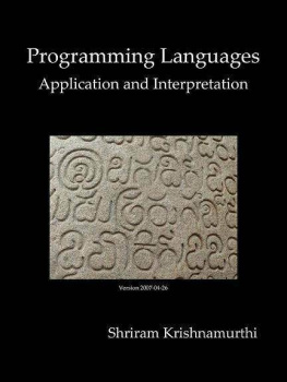 it-ebooks - Programming Languages Application and Interpretation