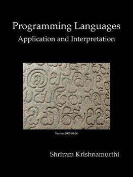 it-ebooks Programming Languages Application and Interpretation