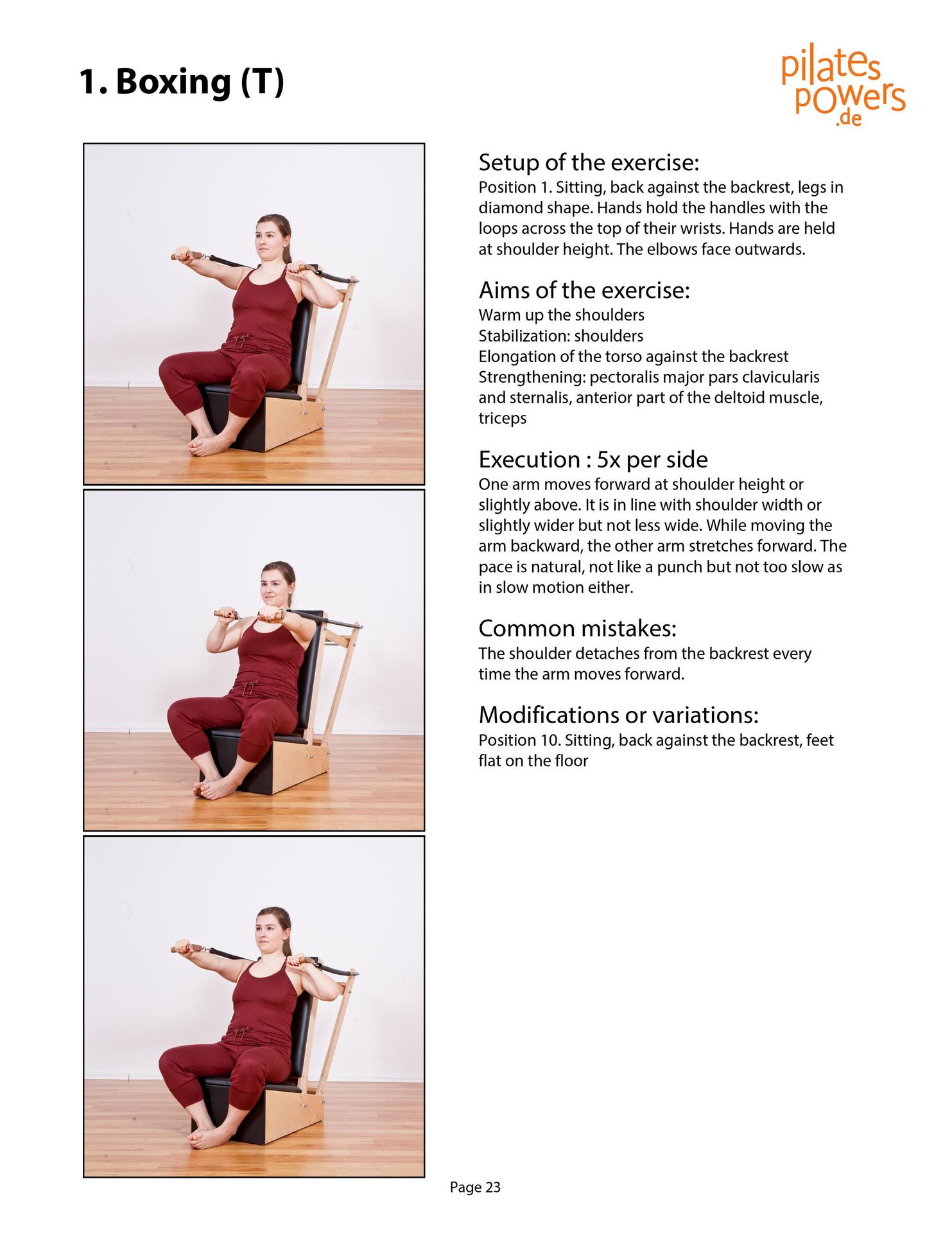 The Pilates Arm Chair The 42 most effective exercises - photo 23