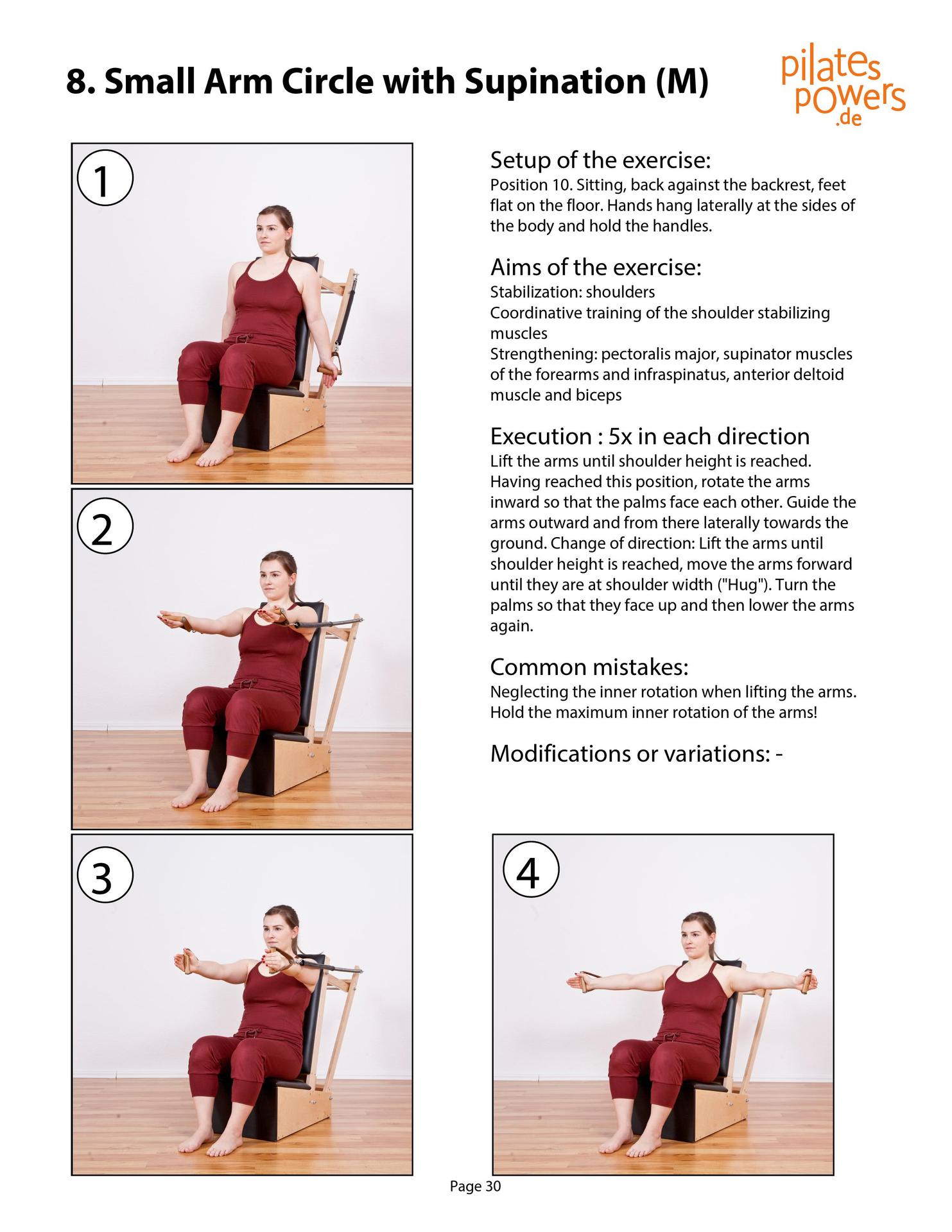 The Pilates Arm Chair The 42 most effective exercises - photo 30