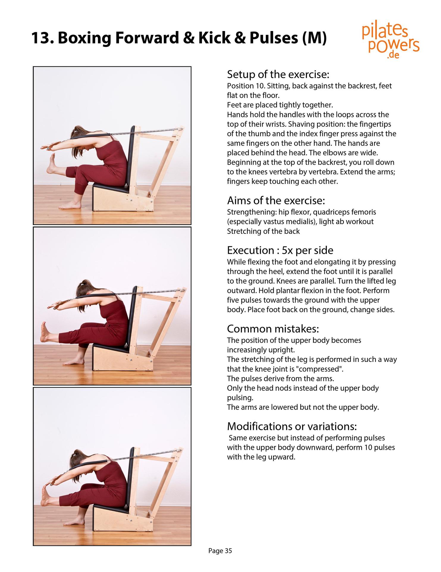The Pilates Arm Chair The 42 most effective exercises - photo 35