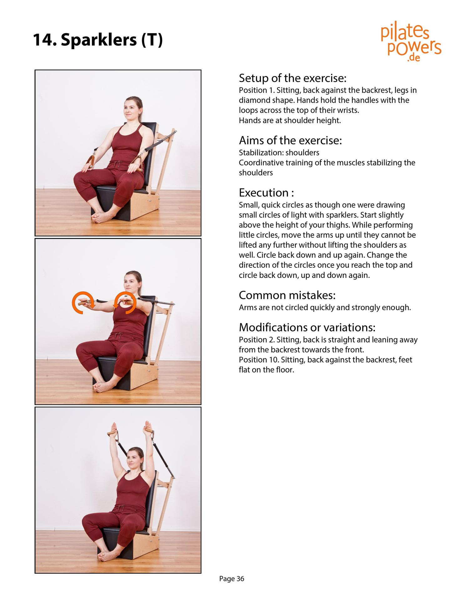 The Pilates Arm Chair The 42 most effective exercises - photo 36