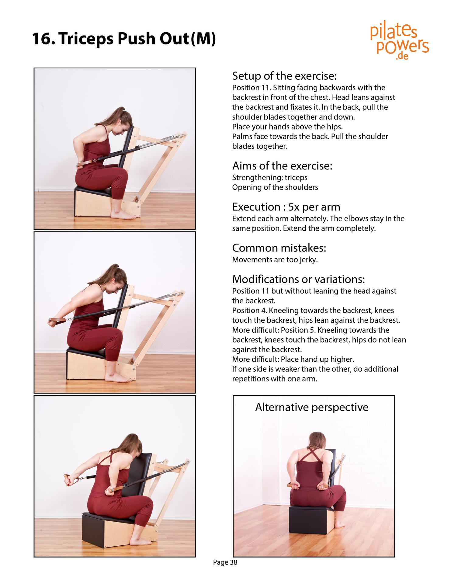 The Pilates Arm Chair The 42 most effective exercises - photo 38