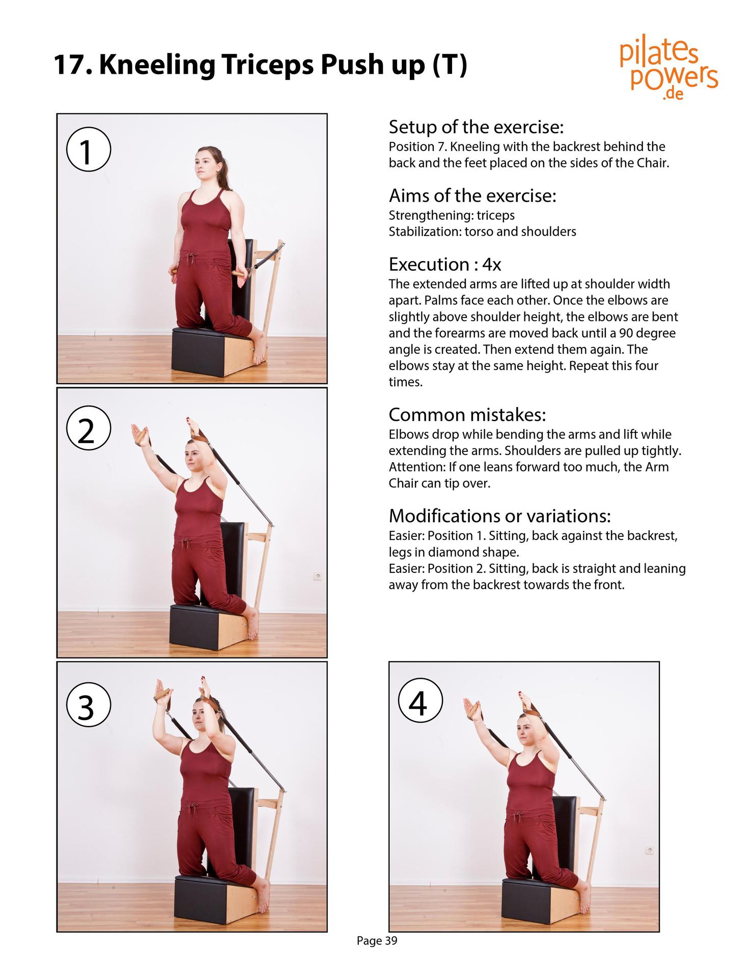 The Pilates Arm Chair The 42 most effective exercises - photo 39