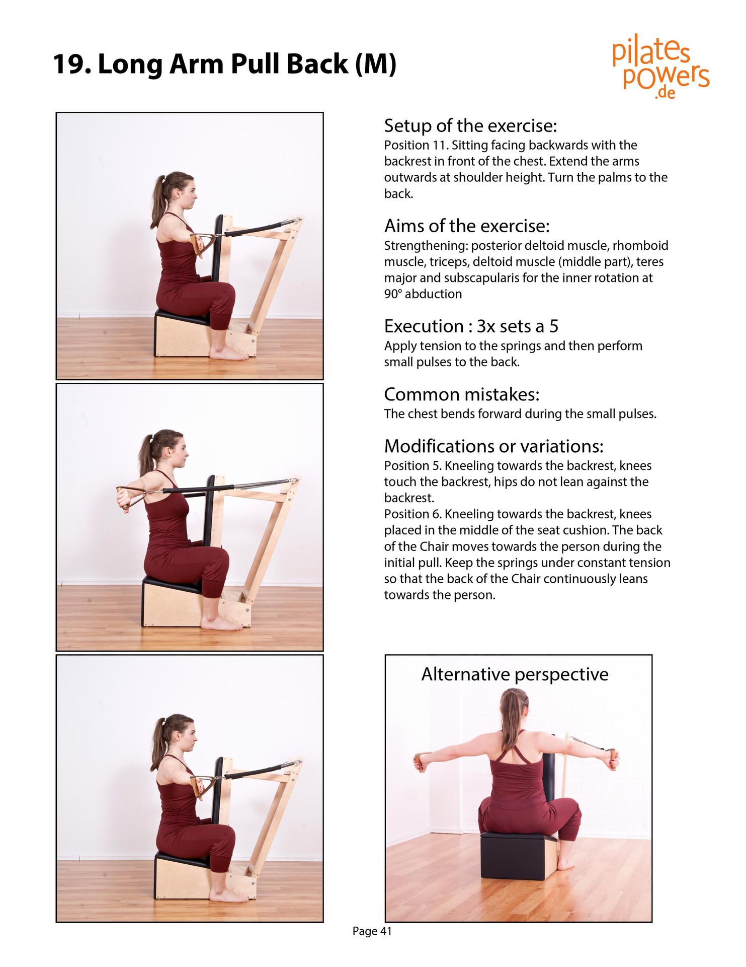 The Pilates Arm Chair The 42 most effective exercises - photo 41