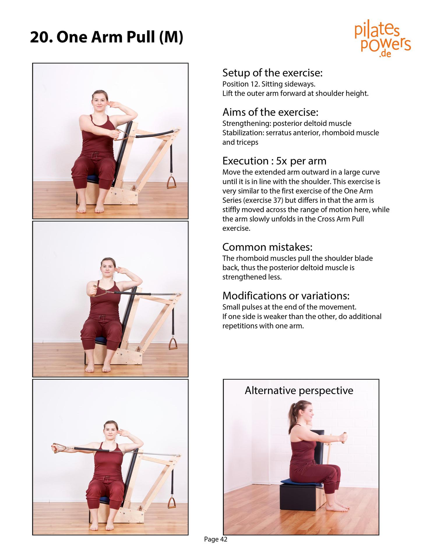 The Pilates Arm Chair The 42 most effective exercises - photo 42