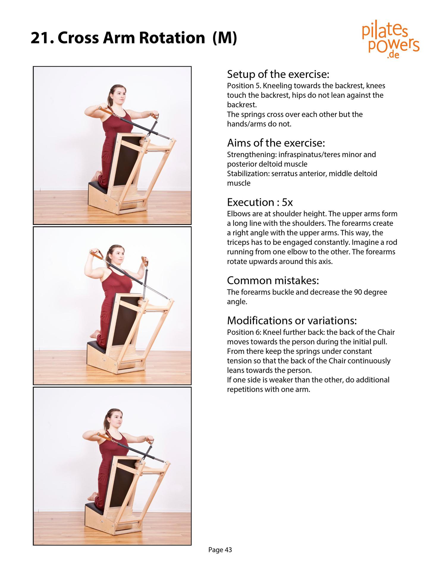 The Pilates Arm Chair The 42 most effective exercises - photo 43