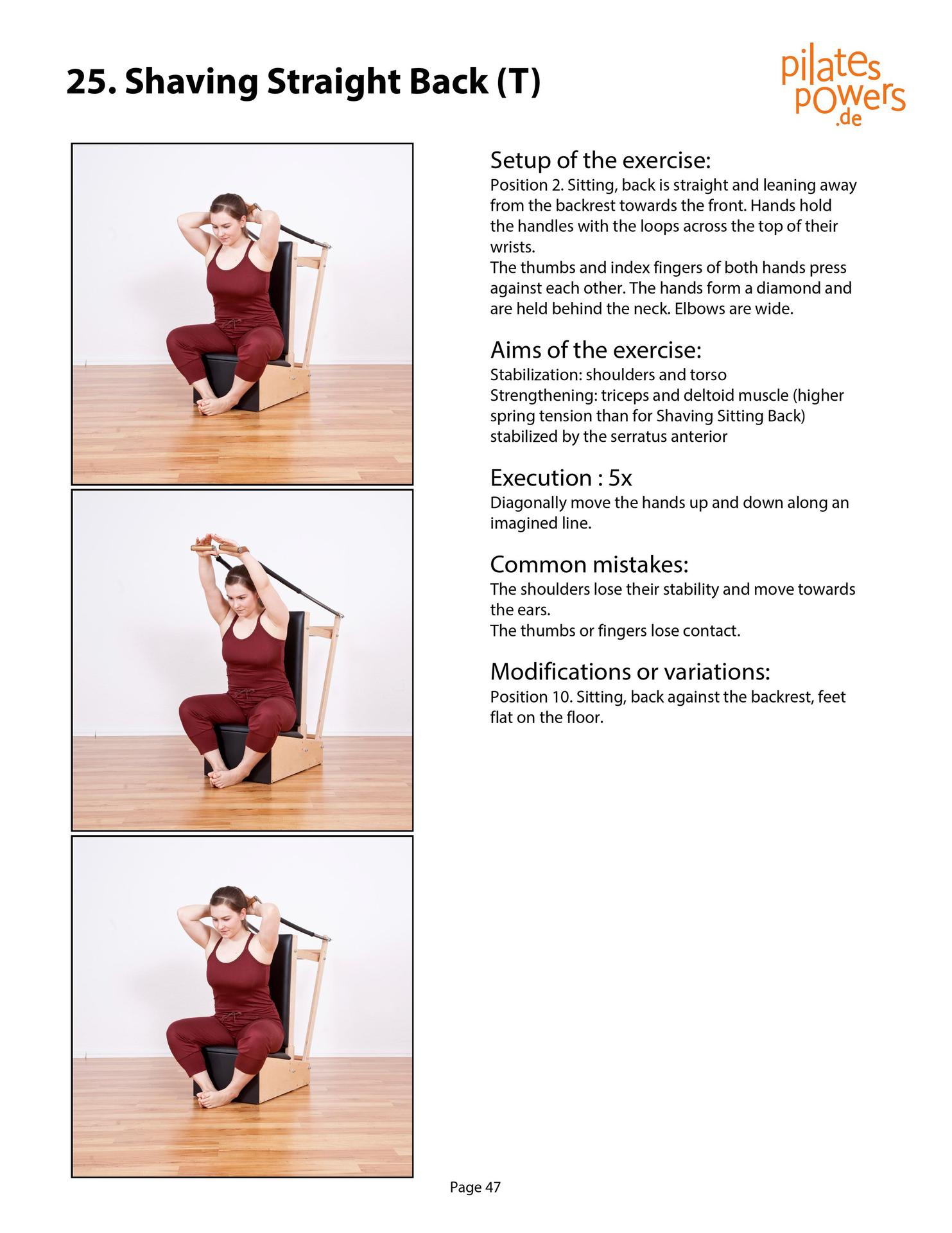 The Pilates Arm Chair The 42 most effective exercises - photo 47
