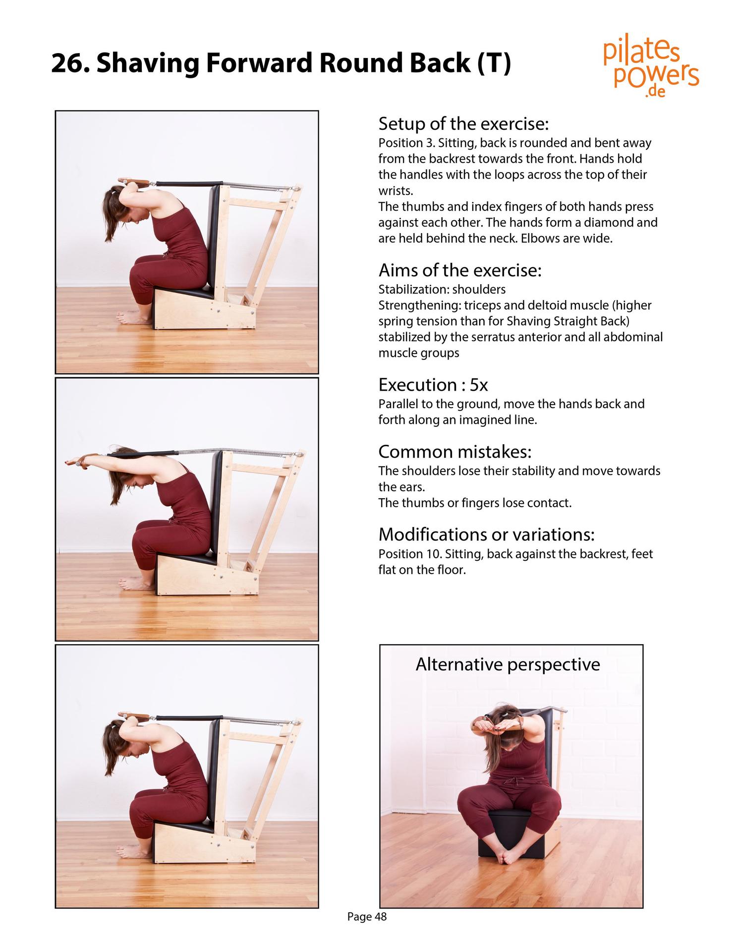 The Pilates Arm Chair The 42 most effective exercises - photo 48