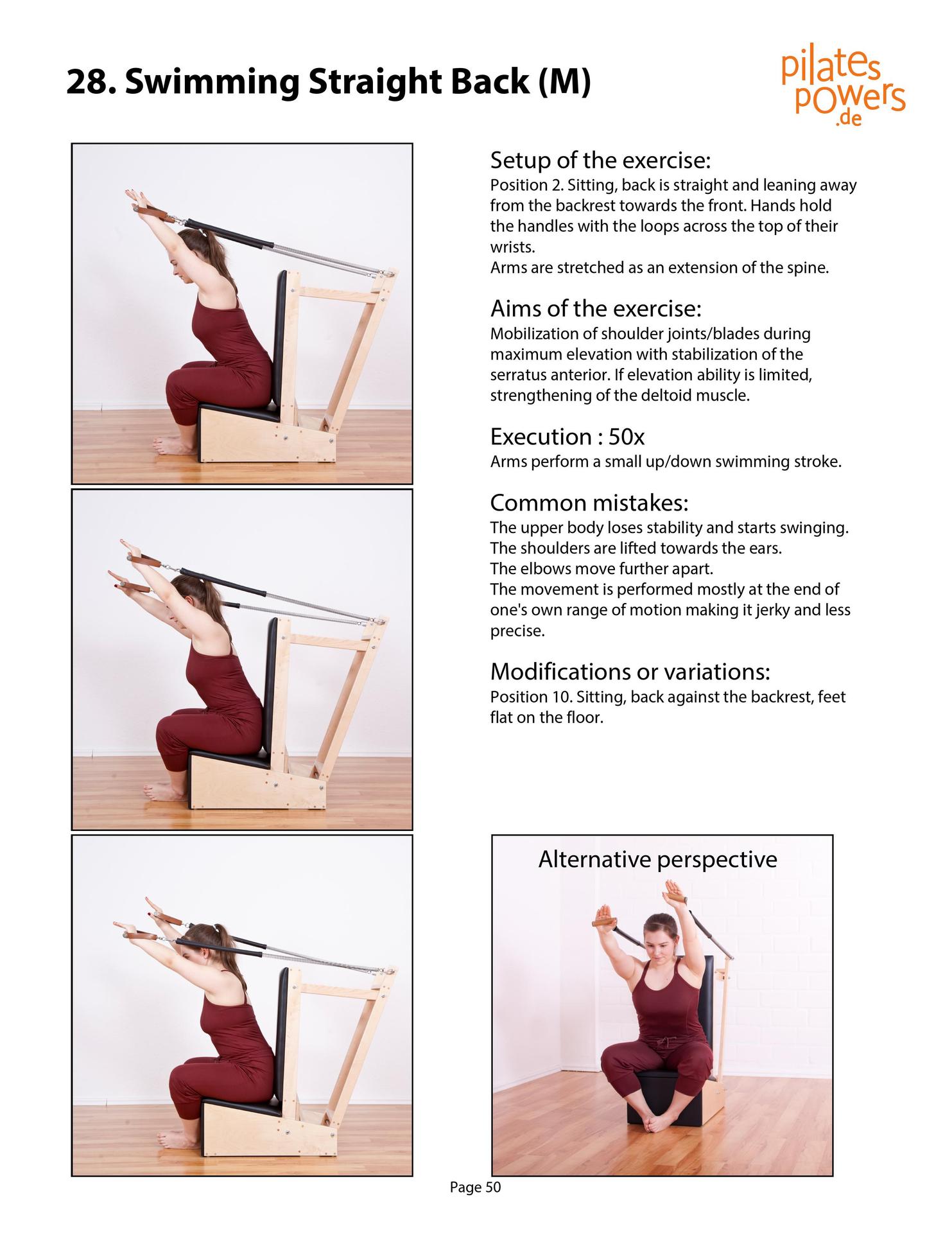 The Pilates Arm Chair The 42 most effective exercises - photo 50