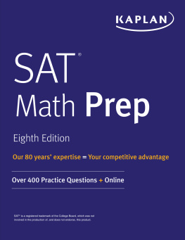 Kaplan Test Prep - SAT Math Prep