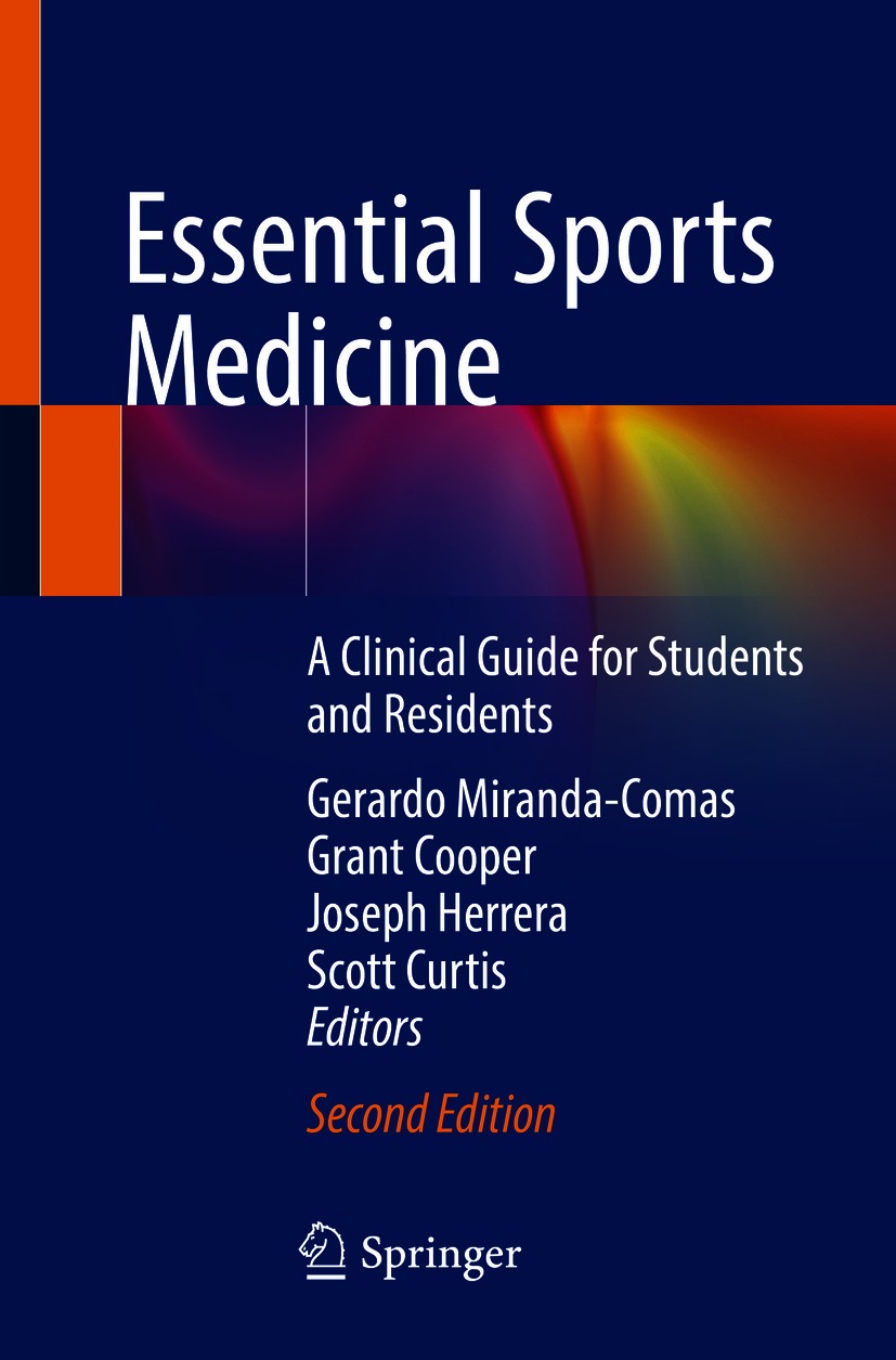 Book cover of Essential Sports Medicine Editors Gerardo Miranda-Comas - photo 1