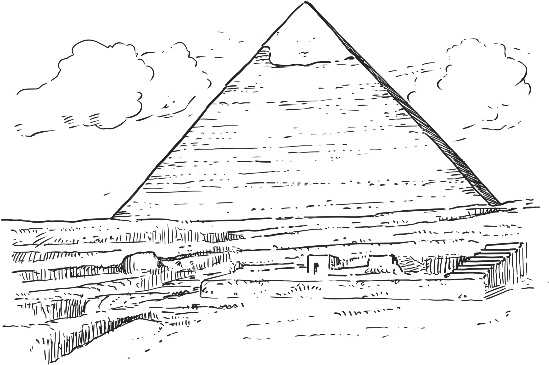 The pyramid at Giza was built by the Egyptians during the years 25502530 BC - photo 6