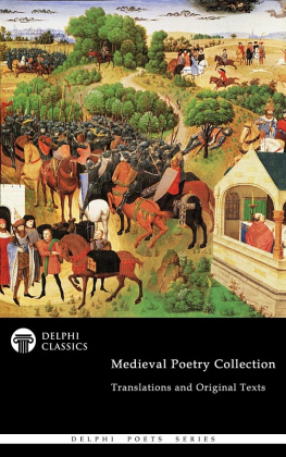 Medieval Poetry Collection Medieval Poetry Collection - Delphi Poets Series