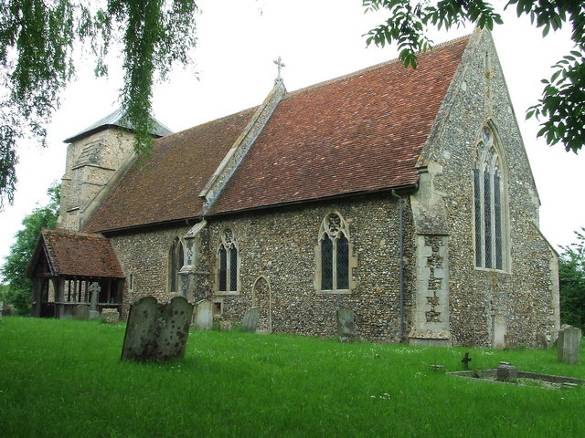 Church of St Nicholas Stanningfield a village near Bury St Edmunds Suffolk - photo 16