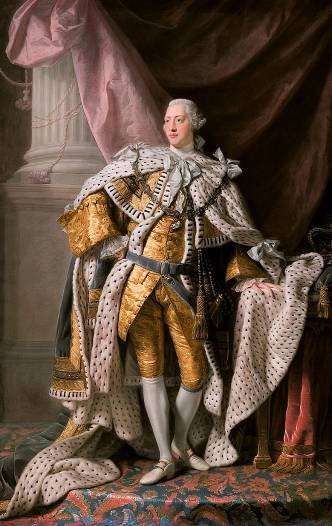 Coronation portrait of George III by Allan Ramsay 1762 George III 1738-1820 - photo 17