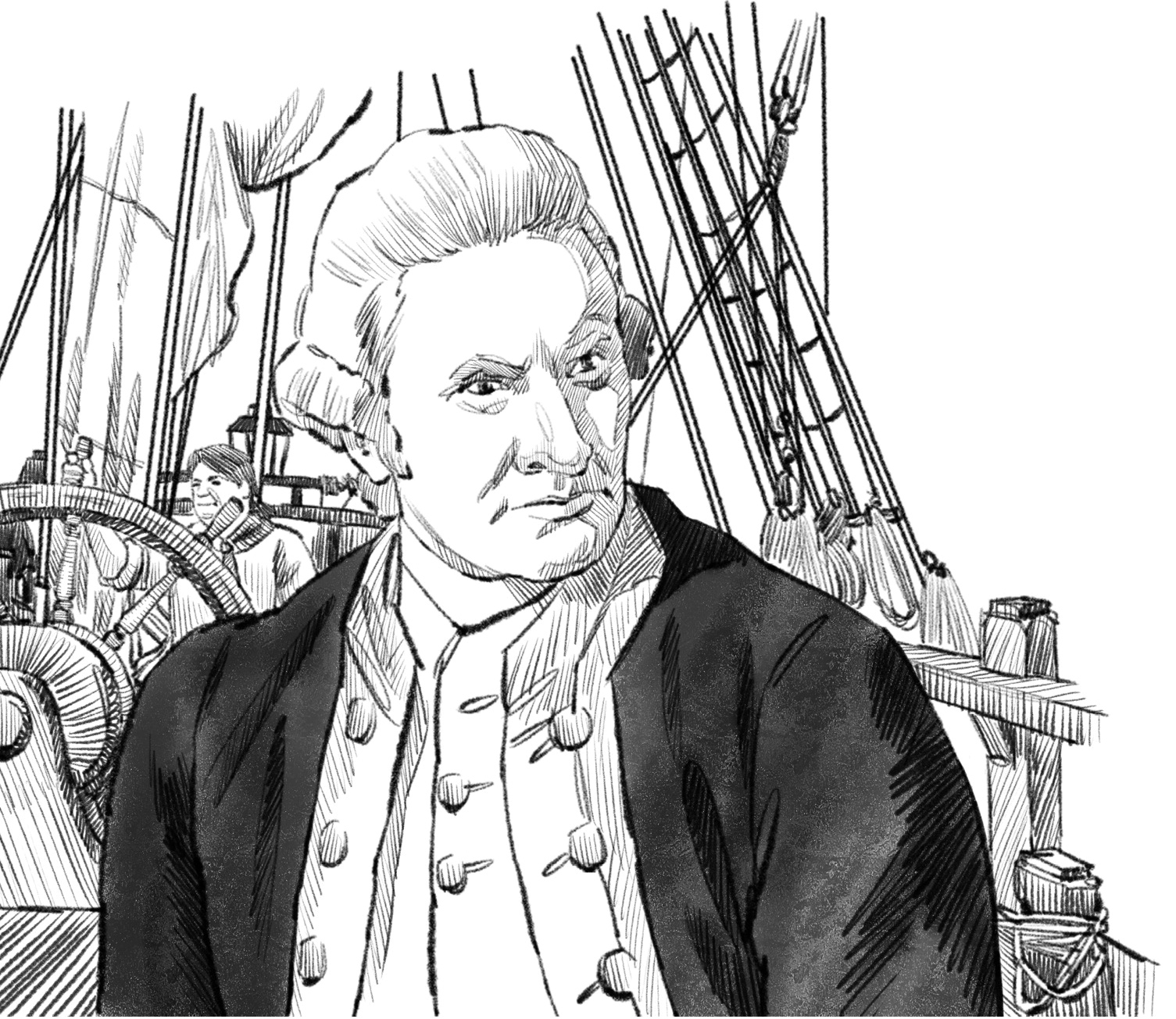 The HMS Endeavour under the command of Captain James Cook set sail from - photo 4
