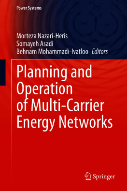 Morteza Nazari-Heris (editor) Planning and Operation of Multi-Carrier Energy Networks (Power Systems)