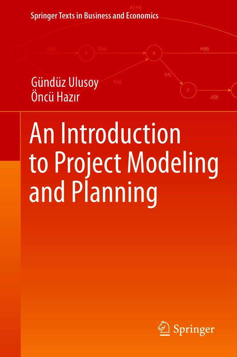 Book cover of An Introduction to Project Modeling and Planning Springer - photo 1