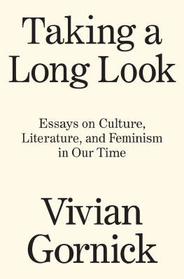 Vivian Gornick Taking a Long Look