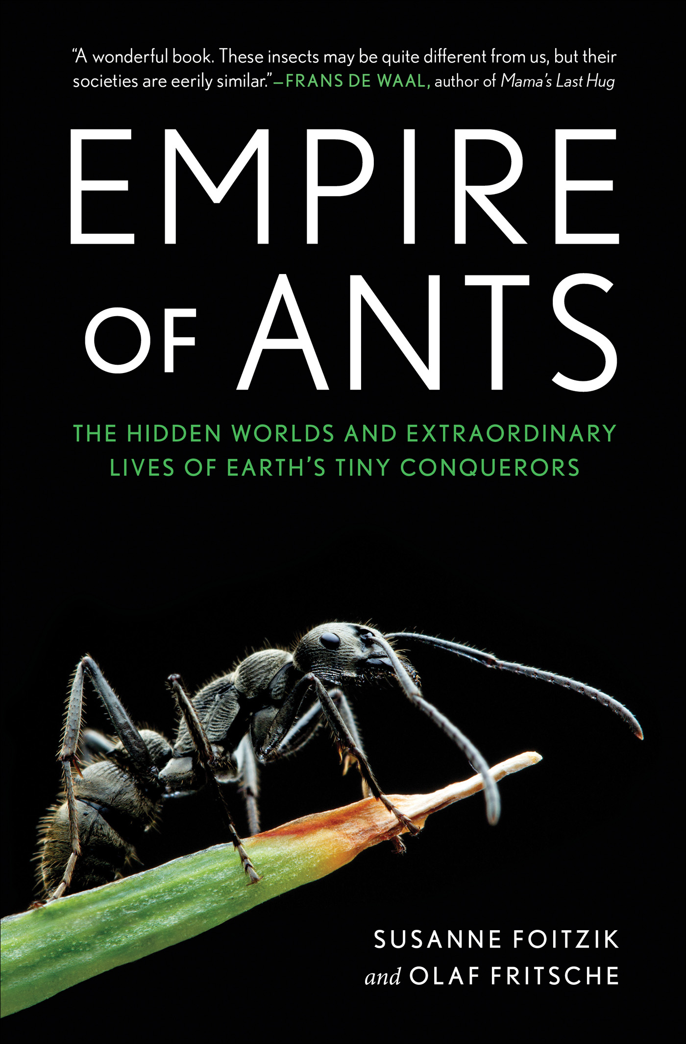 acclaim for empire of Ants Are we the sole rulers of this world - photo 1