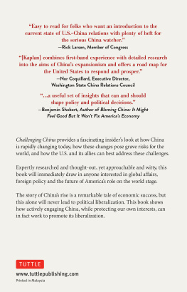 Sam Kaplan - Challenging China: Smart Strategies for Dealing with China in the Xi Jinping Era