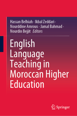 Hassan Belhiah (editor) - English Language Teaching in Moroccan Higher Education