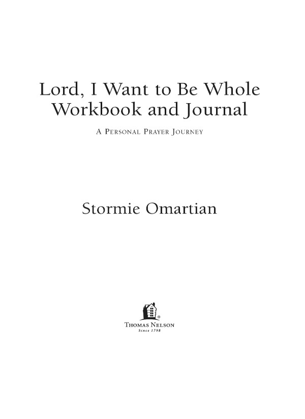 2003 by Stormie Omartian All rights reserved Written permission must be - photo 1