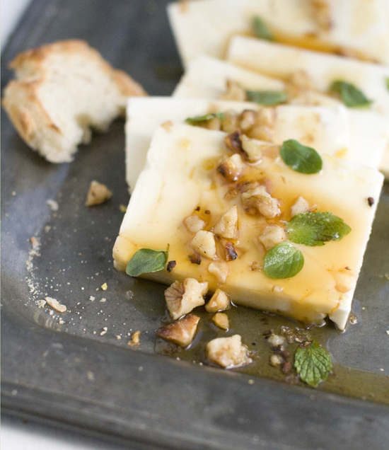 Feta Cheese Drizzled with Honey Walnuts and Oregano Feta keeps you thin Or - photo 4