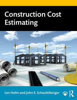 Len Holm - Construction Cost Estimating