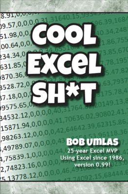 Bob Umlas Cool Excel Sh*t