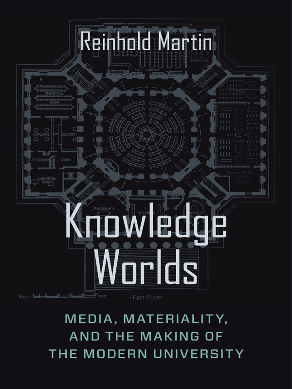 Knowledge Worlds Columbia University Press Publishers Since 1893 - photo 1