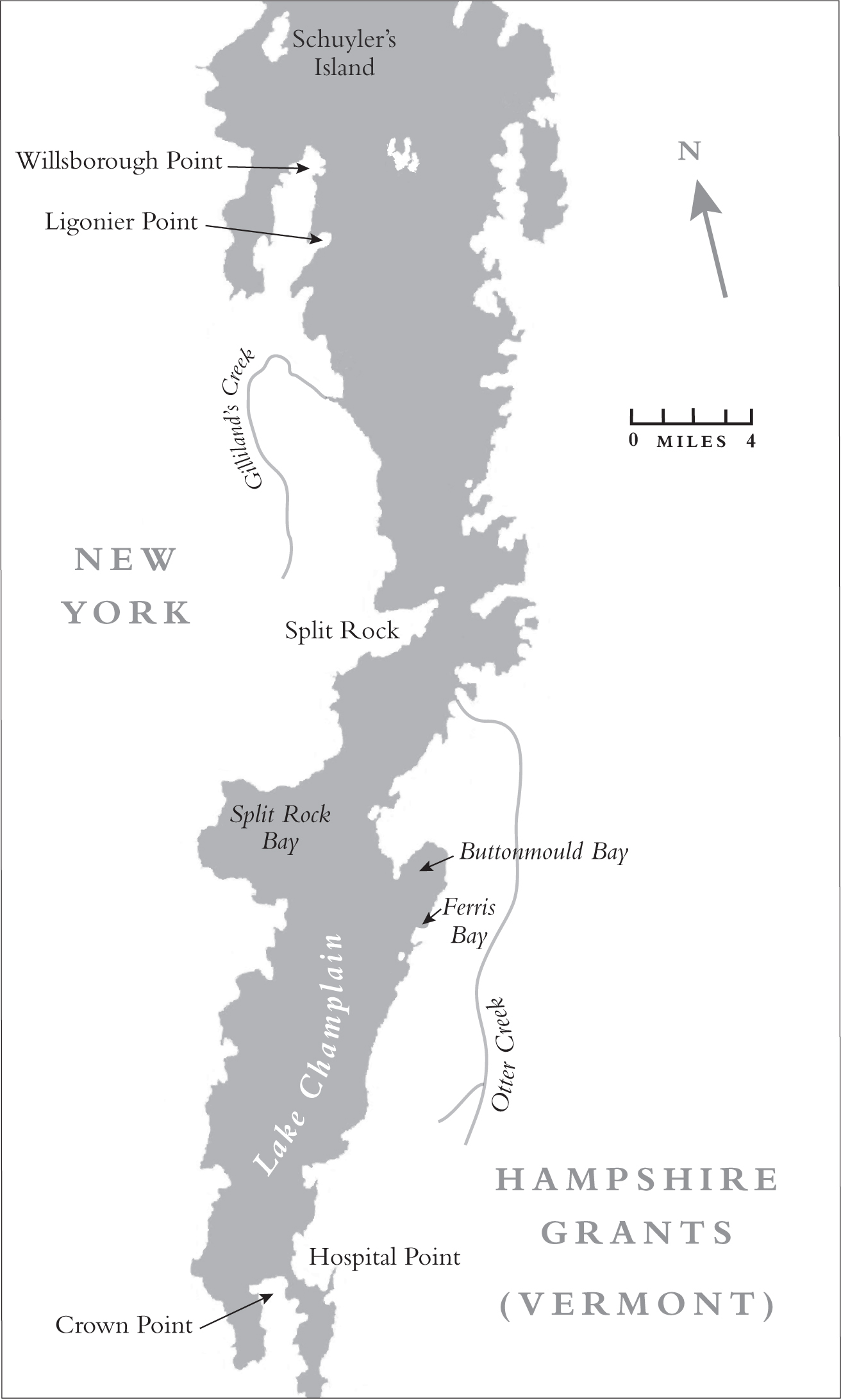 3 Lake Champlain south 4 Valcour Island battle scene 5 Fort - photo 7