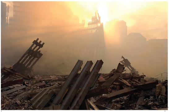 Ground Zero at the World Trade Centre on 19 September 2001 New York City US - photo 2