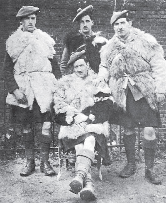 18th Argylls in winter goatskins 1915-1916 THE 51st HIGHLAND DIVISION IN - photo 2