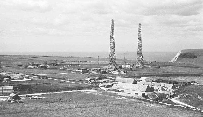 Aerial masts of the Chain Home Radar Station near Worth Matravers on the Isle - photo 3