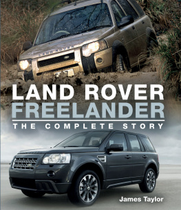 James Taylor Land Rover Freelander: The Complete Story