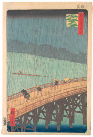 An example of a Japanese ukiyo-e print by Kitao Shigemasa Van Gogh painted a - photo 12