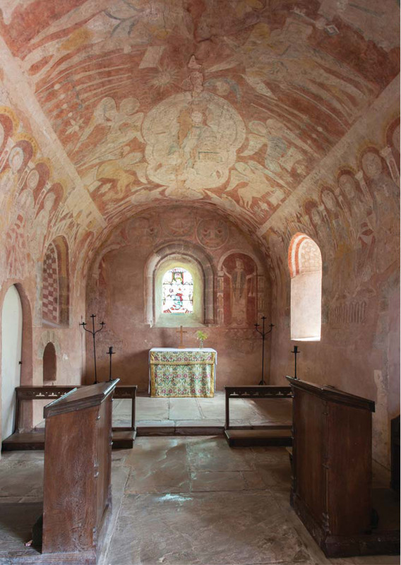 Wall paintings depicting the Book of Revelation the chancel c 113040 Church - photo 5