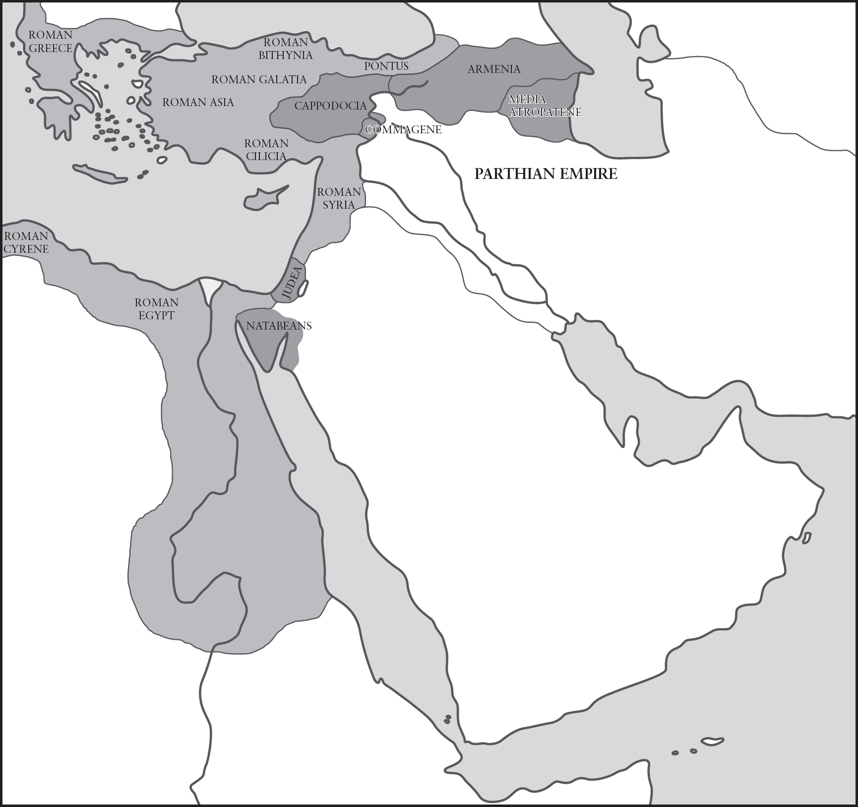 Map 11 Near East End of the Romano-Parthian War 20 BC Introduction - photo 13