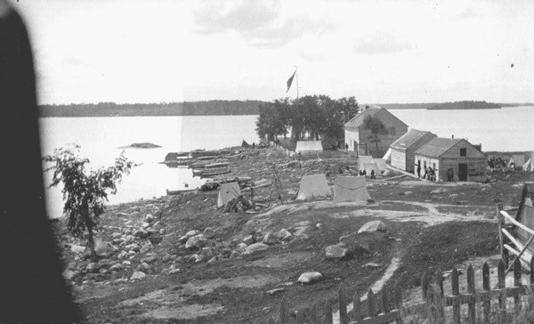 Hudsons Bay Company Post Lake Abitibi Ontario 1905 The First Nations people - photo 13