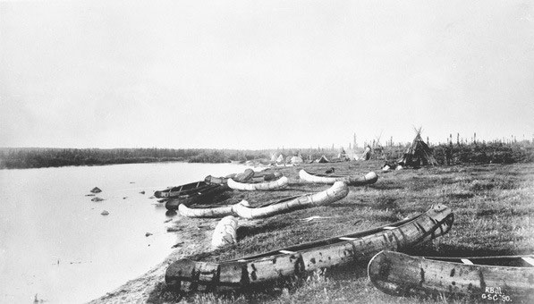 First Nations camp at Oxford House Manitoba 1890 It was here over half a - photo 9