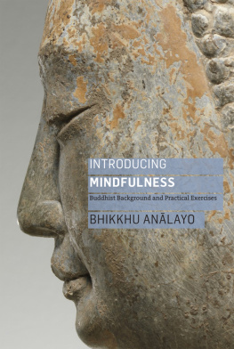 Bhikkhu Analayo - Introducing Mindfulness: Buddhist Background and Practical Exercises